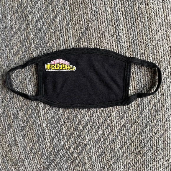 My Hero Academia MHA Logo Icon Anime Face Mask - Picture 2 of 2